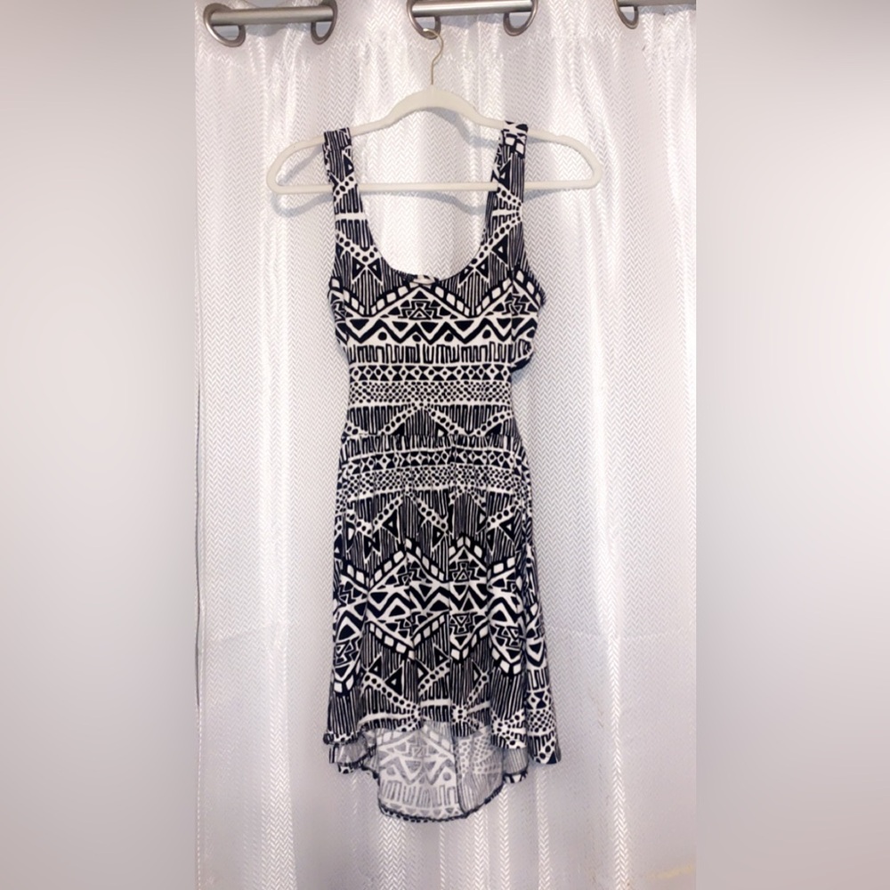 L.a hearts size small mini backless dress